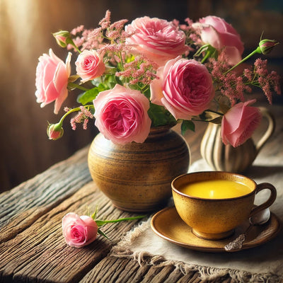 Golden Rose Milk for Glowing Skin