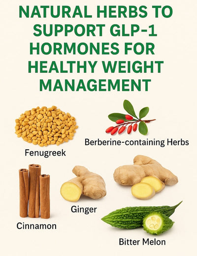 Natural Herbs to Support GLP-1 Hormones for Healthy Weight Management