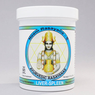 Ayurvedic dietary supplment liver-spleen neem Rasayana made in the USA by ayurva-herbs.com