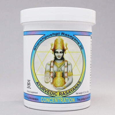 concentration supplement for focus, mental health and can be used as a tea or made into a ayurvedic smoothie. 