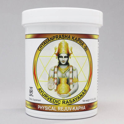 Ayurvedic dietary supplement physical rejuvenate - kapha chyavanprash 9c made in the USA by ayurveda-herbs.com, 300 gram jar